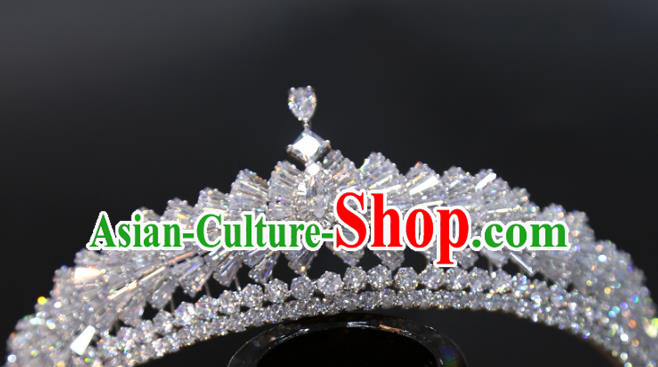 Top Grade Handmade Wedding Zircon Royal Crown Europe Princess Hair Jewelry Accessories Top Grade Handmade Wedding Zircon Royal Crown Europe Princess Hair Jewelry Accessories