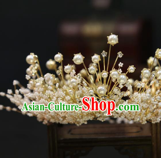 Top Grade Handmade Wedding Beads Royal Crown Europe Princess Hair Accessories Hair Clasp Top Grade Handmade Wedding Beads Royal Crown Europe Princess Hair Accessories Hair Clasp