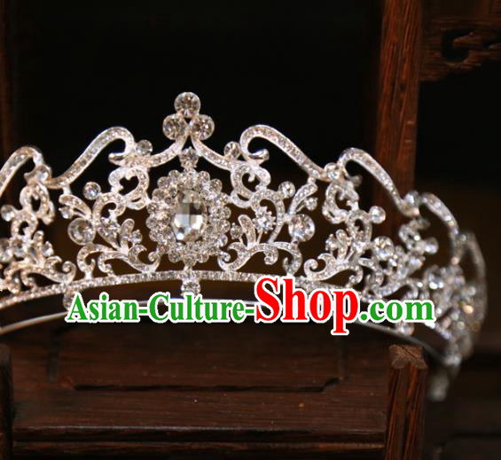 Europe Wedding Zircon Royal Crown Princess Hair Jewelry Handmade Bride Hair Accessories Europe Wedding Zircon Royal Crown Princess Hair Jewelry Handmade Bride Hair Accessories