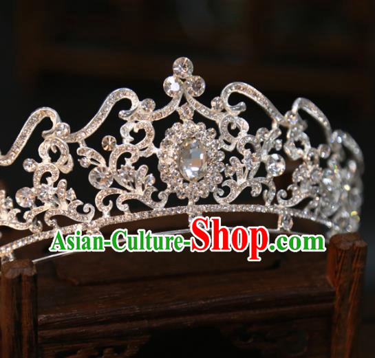 Europe Wedding Zircon Royal Crown Princess Hair Jewelry Handmade Bride Hair Accessories Europe Wedding Zircon Royal Crown Princess Hair Jewelry Handmade Bride Hair Accessories