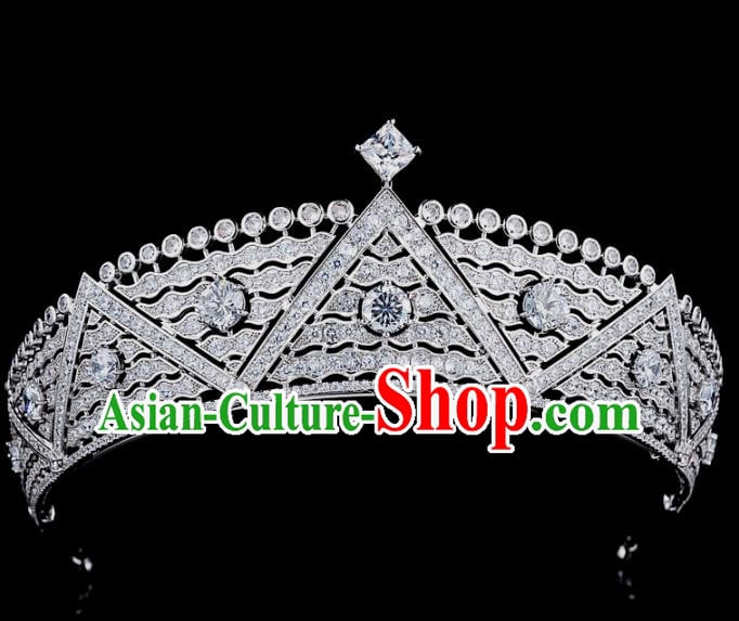 Europe Princess Hair Jewelry Bride Hair Accessories Wedding Zircon Royal Crown Europe Princess Hair Jewelry Bride Hair Accessories Wedding Zircon Royal Crown