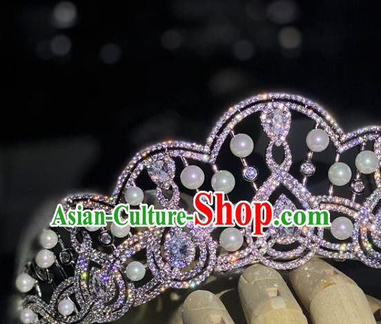 Europe Princess Hair Jewelry Bride Hair Accessories Wedding Top Zircon Royal Crown Europe Princess Hair Jewelry Bride Hair Accessories Wedding Top Zircon Royal Crown