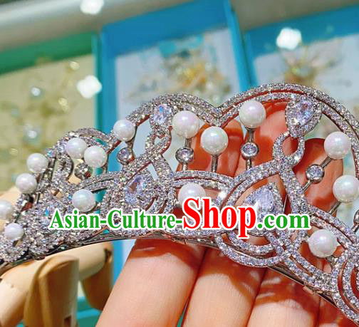 Europe Princess Hair Jewelry Bride Hair Accessories Wedding Top Zircon Royal Crown Europe Princess Hair Jewelry Bride Hair Accessories Wedding Top Zircon Royal Crown