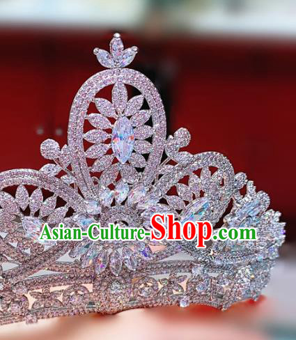 Top Zircon Royal Crown Europe Princess Hair Jewelry Wedding Bride Hair Accessories Top Zircon Royal Crown Europe Princess Hair Jewelry Wedding Bride Hair Accessories