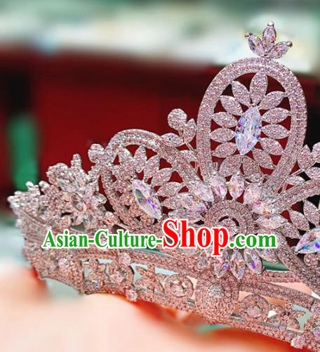 Top Zircon Royal Crown Europe Princess Hair Jewelry Wedding Bride Hair Accessories Top Zircon Royal Crown Europe Princess Hair Jewelry Wedding Bride Hair Accessories