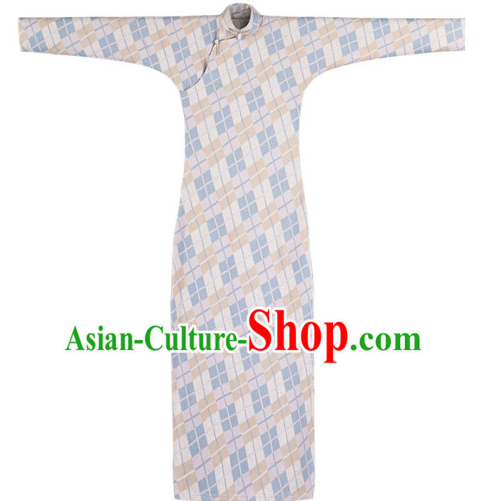 Chinese National Cheongsam Traditional Women Costume Classical Qipao Dress Chinese National Cheongsam Traditional Women Costume Classical Qipao Dress