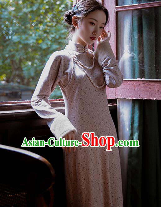 Chinese Classical Qipao Dress Traditional Women Costume National Cheongsam Chinese Classical Qipao Dress Traditional Women Costume National Cheongsam