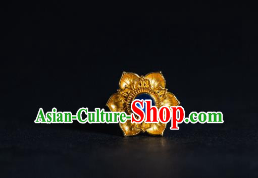 China Ancient Gilding Hairpins Empress Hair Accessories Ming Dynasty Plum Blossom Hair Stick China Ancient Gilding Hairpins Empress Hair Accessories Ming Dynasty Plum Blossom Hair Stick