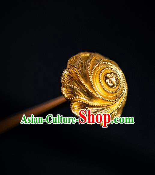 China Court Empress Hair Accessories Ming Dynasty Hair Stick Ancient Gilding Hairpins China Court Empress Hair Accessories Ming Dynasty Hair Stick Ancient Gilding Hairpins