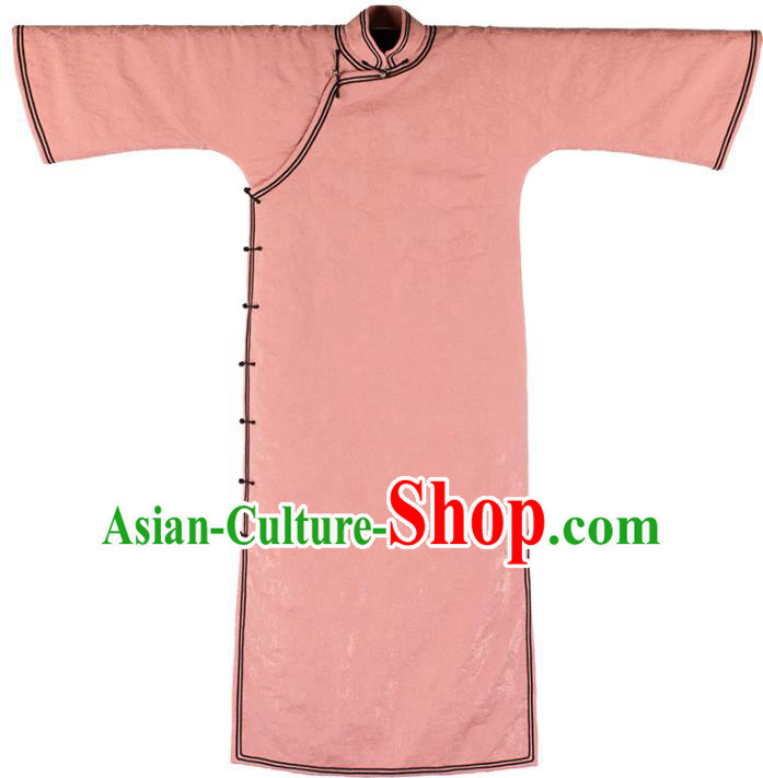 China National Women Dress Classical Cheongsam Traditional Pink Silk Qipao Costume China National Women Dress Classical Cheongsam Traditional Pink Silk Qipao Costume