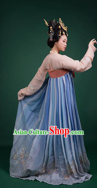 China Ancient Imperial Empress Historical Clothing Traditional Tang Dynasty Court Woman Hanfu Dress China Ancient Imperial Empress Historical Clothing Traditional Tang Dynasty Court Woman Hanfu Dress