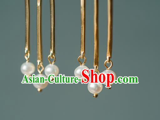 China Ancient Imperial Concubine Ear Jewelry Accessories Traditional Qing Dynasty Court Earrings China Ancient Imperial Concubine Ear Jewelry Accessories Traditional Qing Dynasty Court Earrings