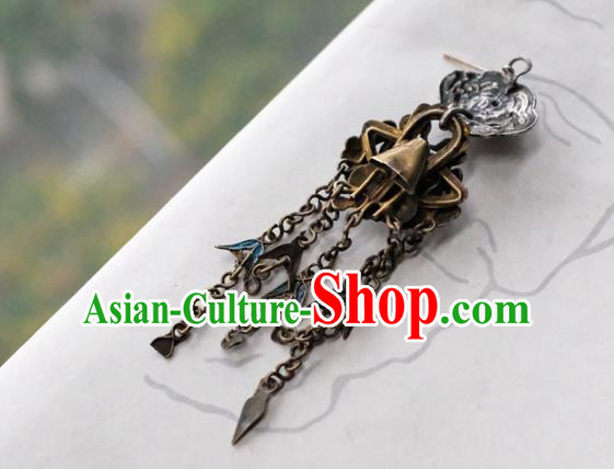 China Traditional Jade Jewelry Handmade Silver Tassel Ear Accessories National Blueing Flowers Earrings China Traditional Jade Jewelry Handmade Silver Tassel Ear Accessories National Blueing Flowers Earrings