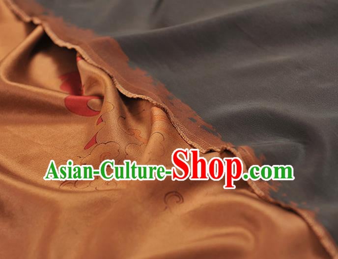 China Classical Gambiered Guangdong Gauze Cheongsam Cloth Traditional Lute Goddess Pattern Silk Fabric China Classical Gambiered Guangdong Gauze Cheongsam Cloth Traditional Lute Goddess Pattern Silk Fabric