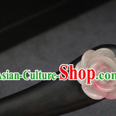 China Classical Ebony Hairpin Handmade Cheongsam Hair Accessories for Women