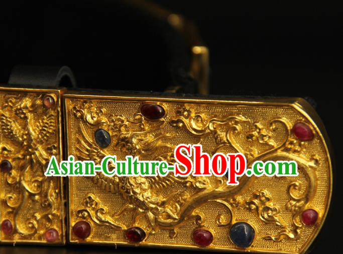 China Handmade Ming Dynasty Belt Ancient Swordsman Waist Accessories China Handmade Ming Dynasty Belt Ancient Swordsman Waist Accessories