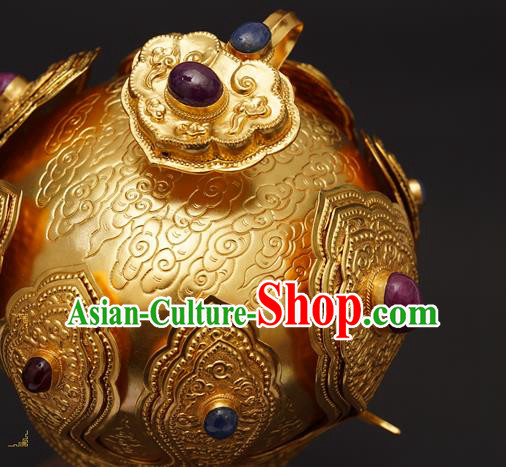 China Handmade Ming Dynasty Emperor Jewelry Accessorie Ancient Royal King Hairdo Crown China Handmade Ming Dynasty Emperor Jewelry Accessorie Ancient Royal King Hairdo Crown