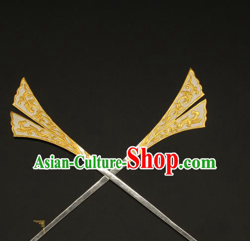 China Traditional Court Hair Stick Ancient Empress Hairpin Handmade Tang Dynasty Hair Accessories China Traditional Court Hair Stick Ancient Empress Hairpin Handmade Tang Dynasty Hair Accessories