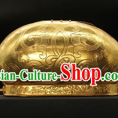 China Ancient Queen Hairpin Traditional Song Dynasty Palace Hair Accessories Handmade Court Hair Crown