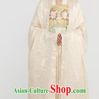 Traditional China Tang Dynasty Noble Infanta Historical Clothing Ancient Royal Princess Hanfu Dress Full Set
