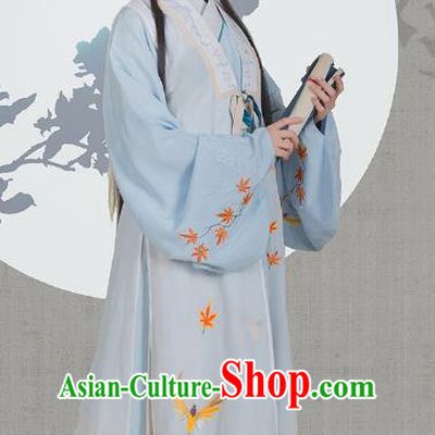 Traditional China Ancient Noble Mistress Hanfu Dress Ming Dynasty Patrician Beauty Historical Clothing