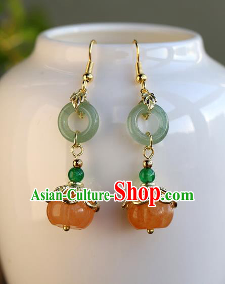 Handmade Chinese Ancient Bride Earrings Jewelry Traditional Wedding Ceregat Ear Accessories Handmade Chinese Ancient Bride Earrings Jewelry Traditional Wedding Ceregat Ear Accessories