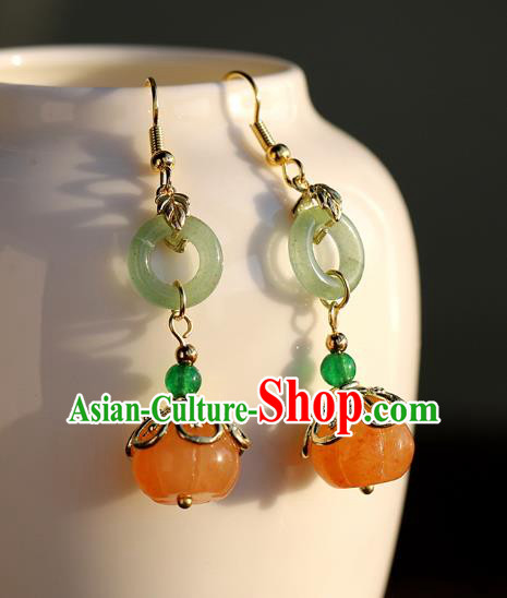Handmade Chinese Ancient Bride Earrings Jewelry Traditional Wedding Ceregat Ear Accessories Handmade Chinese Ancient Bride Earrings Jewelry Traditional Wedding Ceregat Ear Accessories