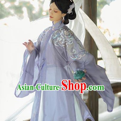 China Ancient Noble Woman Historical Clothing Traditional Ming Dynasty Noble Mistress Hanfu Dresses