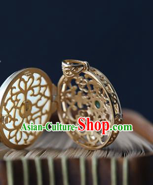 China Classical Silver Sachet Accessories Traditional National Gems Jewelry Handmade Jade Necklace Pendant China Classical Silver Sachet Accessories Traditional National Gems Jewelry Handmade Jade Necklace Pendant