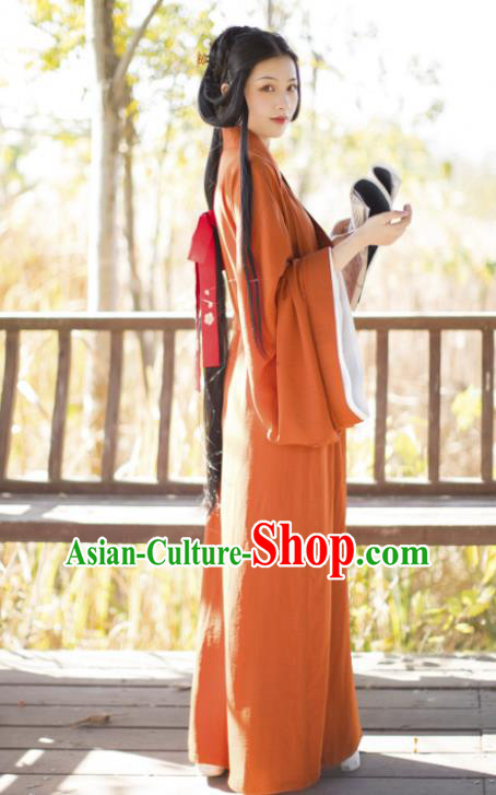 China Traditional Hanfu Dress Ancient Jin Dynasty Palace Beauty Historical Clothing China Traditional Hanfu Dress Ancient Jin Dynasty Palace Beauty Historical Clothing