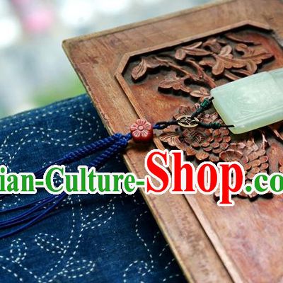 Handmade China National Jade Pendant Accessories Traditional Waist Jewelry