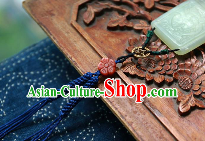 Handmade China National Jade Pendant Accessories Traditional Waist Jewelry Handmade China National Jade Pendant Accessories Traditional Waist Jewelry