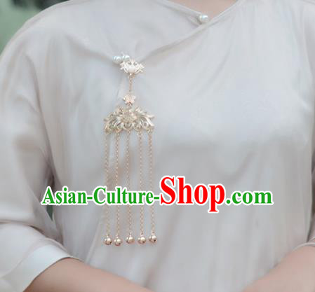 Chinese Traditional Bells Tassel Accessories Cheongsam Brooch Jewelry Handmade Breastpin Pendant Chinese Traditional Bells Tassel Accessories Cheongsam Brooch Jewelry Handmade Breastpin Pendant