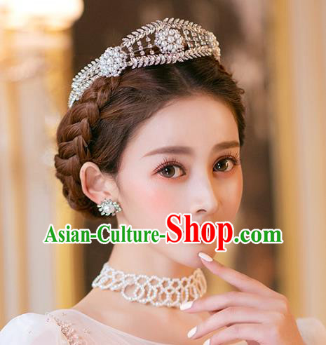 Top Wedding Crystal Royal Crown Wedding Jewelry Ornaments Handmade Princess Hair Accessories Top Wedding Crystal Royal Crown Wedding Jewelry Ornaments Handmade Princess Hair Accessories