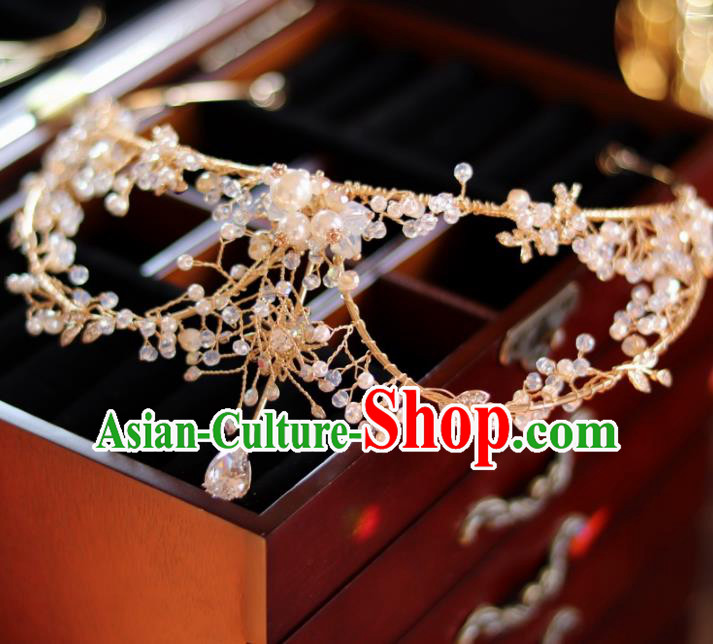 Top Wedding Beads Royal Crown Wedding Jewelry Ornaments Handmade Princess Crystal Hair Accessories Top Wedding Beads Royal Crown Wedding Jewelry Ornaments Handmade Princess Crystal Hair Accessories