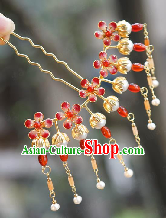 China Traditional Wedding Hair Sticks Ancient Queen Hair Accessories Tassel Hairpins Full Set China Traditional Wedding Hair Sticks Ancient Queen Hair Accessories Tassel Hairpins Full Set