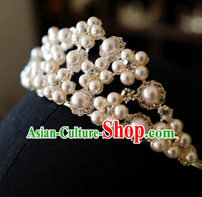 European Wedding Bride Hair Comb Handmade Baroque Royal Crown Court Hair Accessories European Wedding Bride Hair Comb Handmade Baroque Royal Crown Court Hair Accessories