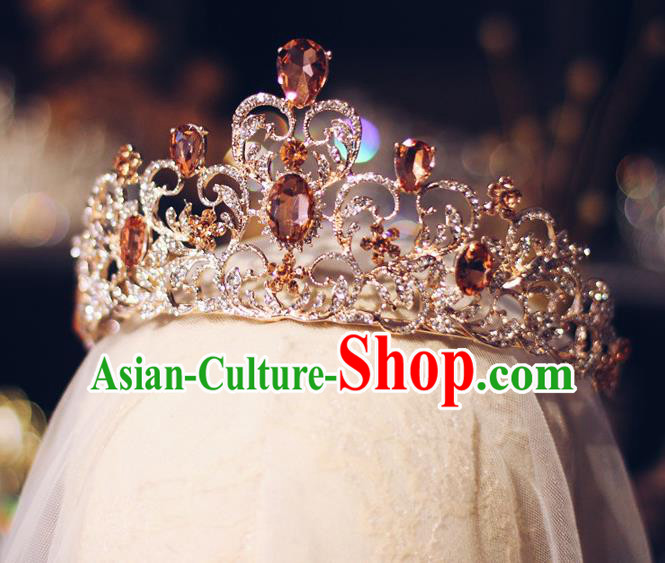 European Princess Birthday Hair Clasp Handmade Baroque Bride Royal Crown Wedding Hair Accessories European Princess Birthday Hair Clasp Handmade Baroque Bride Royal Crown Wedding Hair Accessories