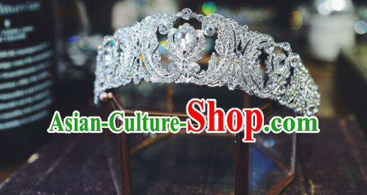 Handmade Court Hair Accessories Baroque Princess Zircon Headwear Retro European Wedding Royal Crown Handmade Court Hair Accessories Baroque Princess Zircon Headwear Retro European Wedding Royal Crown