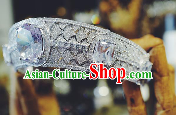 European Queen Zircon Royal Crown Baroque Court Hair Jewelry Wedding Bride Hair Accessories European Queen Zircon Royal Crown Baroque Court Hair Jewelry Wedding Bride Hair Accessories