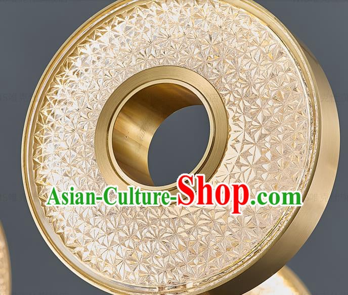 Chinese Traditional Classical Brass Lamp Handmade Six Light Ceiling Lantern Chinese Traditional Classical Brass Lamp Handmade Six Light Ceiling Lantern
