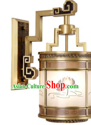 Top Grade Chinese Traditional Handmade Brass Wall Lantern Classical Printing Lotus Palace Lanterns Top Grade Chinese Traditional Handmade Brass Wall Lantern Classical Printing Lotus Palace Lanterns