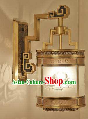Top Grade Chinese Traditional Handmade Brass Wall Lantern Classical Printing Lotus Palace Lanterns Top Grade Chinese Traditional Handmade Brass Wall Lantern Classical Printing Lotus Palace Lanterns