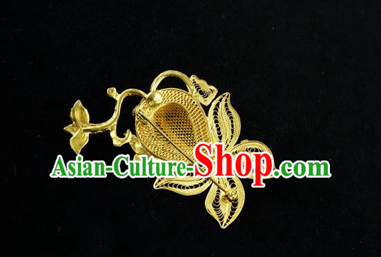 China Classical Cheongsam Goldfish Brooch Traditional Handmade Pearls Breastpin China Classical Cheongsam Goldfish Brooch Traditional Handmade Pearls Breastpin