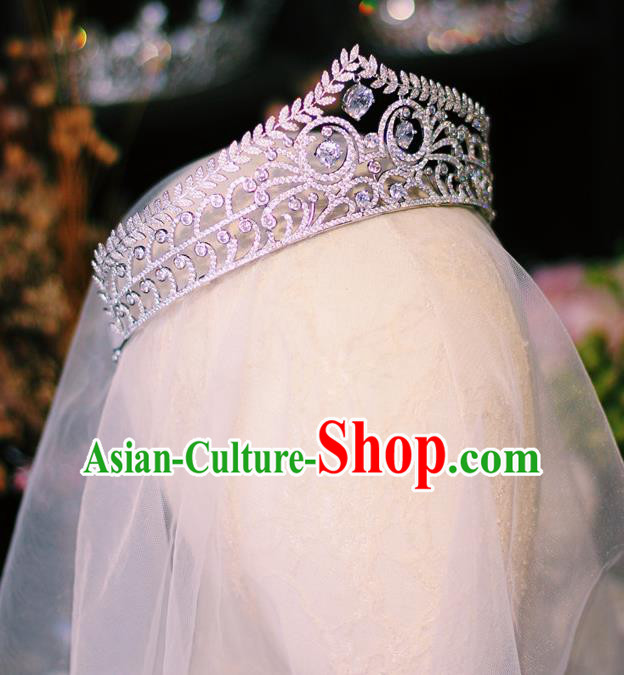 Top Women Jewelry Accessories Baroque Bride Zircon Headwear European Queen Royal Crown Top Women Jewelry Accessories Baroque Bride Zircon Headwear European Queen Royal Crown
