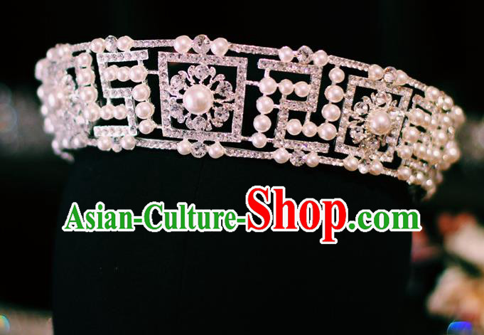 European Court Hair Jewelry Wedding Bride Hair Accessories Baroque Princess Royal Crown European Court Hair Jewelry Wedding Bride Hair Accessories Baroque Princess Royal Crown