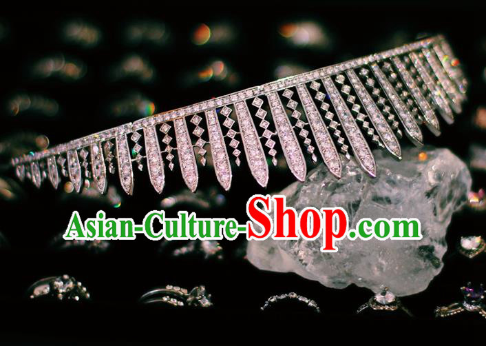 Top Grade Bride Headwear Princess Wedding Jewelry Accessories European Retro Zircon Royal Crown Top Grade Bride Headwear Princess Wedding Jewelry Accessories European Retro Zircon Royal Crown