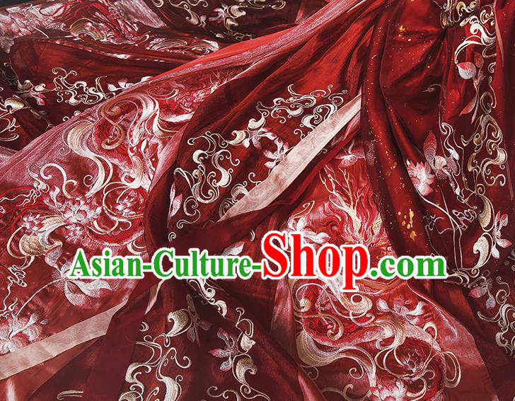 Traditional China Tang Dynasty Wedding Clothing Ancient Royal Princess Embroidered Red Costumes Complete Set Traditional China Tang Dynasty Wedding Clothing Ancient Royal Princess Embroidered Red Costumes Complete Set