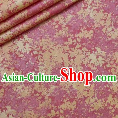 Chinese Classical Pink Flowers Pattern Design Song Brocade Fabric Asian Traditional Silk Material