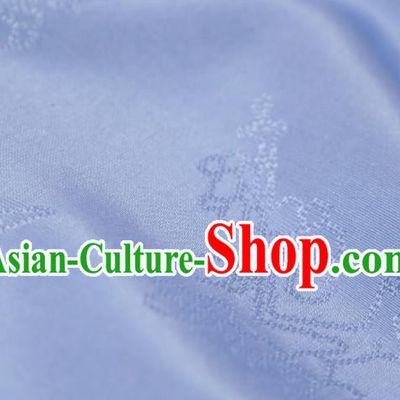 Chinese Classical Plum Pattern Design Lilac Mulberry Silk Fabric Asian Traditional Cheongsam Silk Material